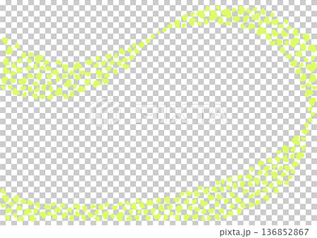 Heart pattern background Yellow-green solid color Heart 136852867