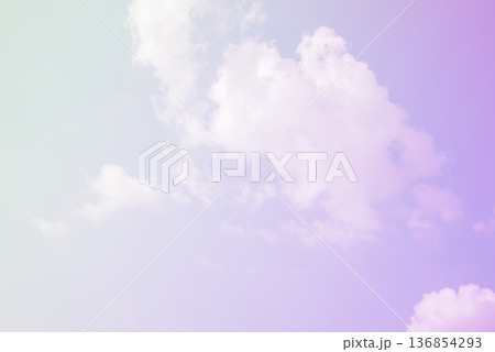 Beautiful clouds and blue sky with pastel color Beautiful clouds and blue sky with pastel color 136854293