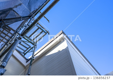 戸建て家屋の外壁修繕工事 外壁・屋根 外張り断熱リフォーム 戸建て家屋の外壁修繕工事 外壁・屋根 外張り断熱リフォーム 136856237