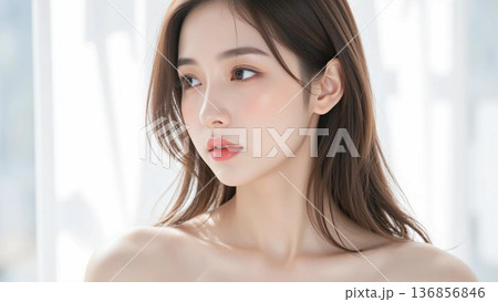 綺麗な女性のビューティーイメージ 綺麗な女性のビューティーイメージ 136856846
