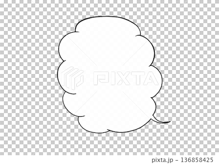 Speech bubble 136858425