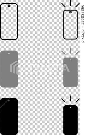 Smartphone icon 02 Smartphone icon 02 136858866