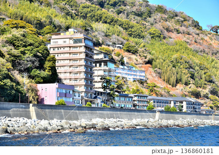 北川温泉 温泉街を望む(静岡県東伊豆町)【2026.2】 136860181