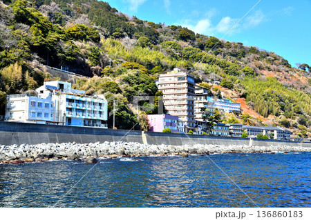 北川温泉 温泉街を望む(静岡県東伊豆町)【2026.2】 136860183
