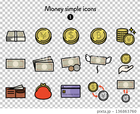 Simple Icon Collection Money 1 Simple Icon Collection Money 1 136863760