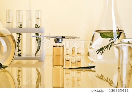 Herbal medicine development in a science laboratory Herbal medicine development in a science laboratory 136865411