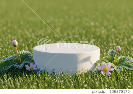 Pedestal Spring Garden at Dew Cosmetic Minimal and Dewy Simple 136870179