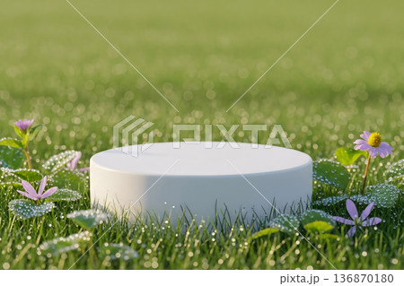 Pedestal Spring Garden at Dew Cosmetic Minimal and Dewy Simple 136870180