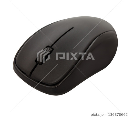 manipulator, computer mouse, on a white background in isolation 136870662