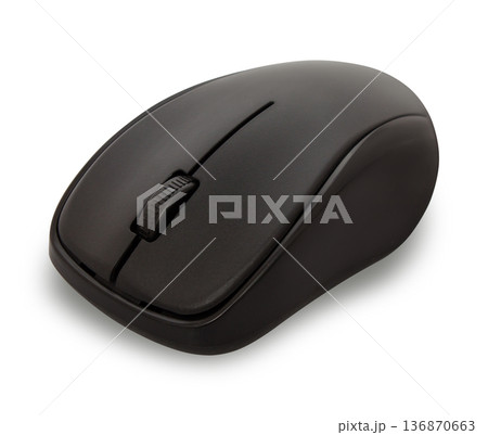 manipulator, computer mouse, on a white background with a shadow manipulator, computer mouse, on a white background with a shadow 136870663