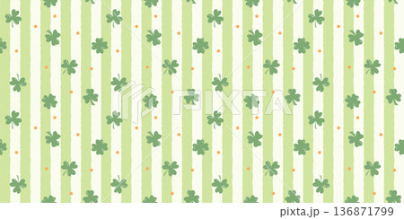 Clover seamless pattern 136871799