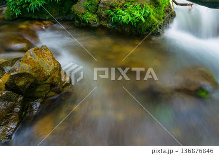 Beautiful morning view indonesia Panorama Landscape paddy fields Beautiful morning view indonesia Panorama Landscape paddy fields 136876846
