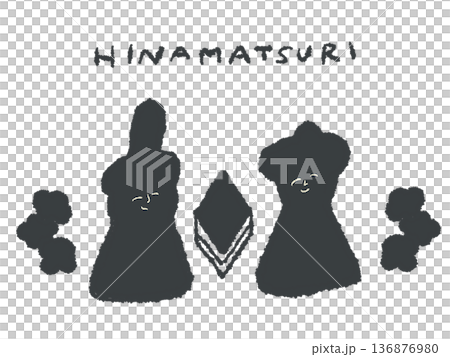 Expressive hand-drawn illustrations of Hinamatsuri that can be used as icons or symbols in designs. Expressive hand-drawn illustrations of Hinamatsuri that can be used as icons or symbols in designs. 136876980