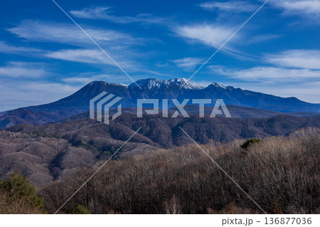 御嶽山　岐阜県 高山市 朝日町 鈴蘭高原から 136877036