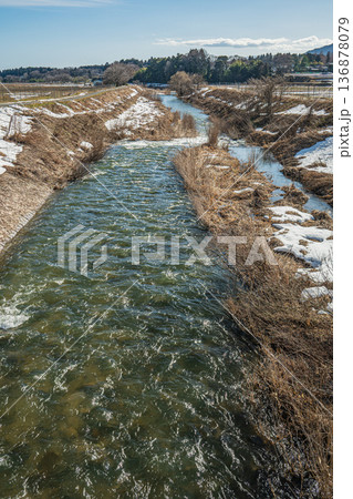 知内川　滋賀県高島市マキノ町 136878079