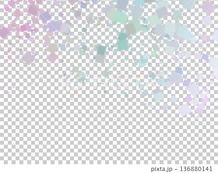 カラフル紙吹雪 136880141