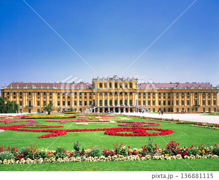 ウイーンのシェーンブルン宮殿の絶景 136881115