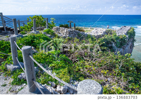 沖縄の風景 具志頭城址の風景 沖縄の風景 具志頭城址の風景 136883703