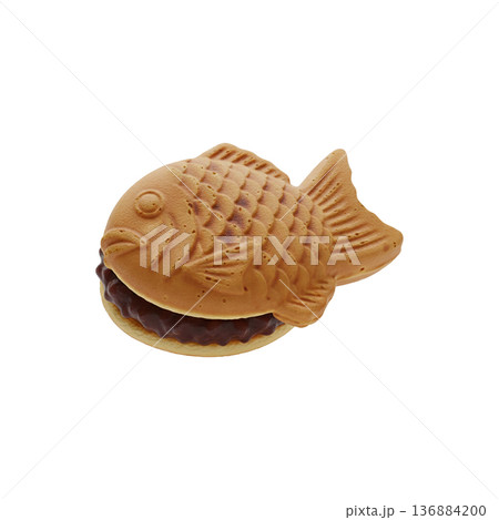 和菓子　端午の節句　たい焼き　アイコン 136884200