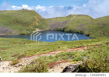 白馬大池と乗鞍岳 白馬大池~北アルプス白馬岳縦走登山 白馬大池と乗鞍岳 白馬大池~北アルプス白馬岳縦走登山 136884841
