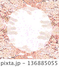 桜の背景素材 136885055