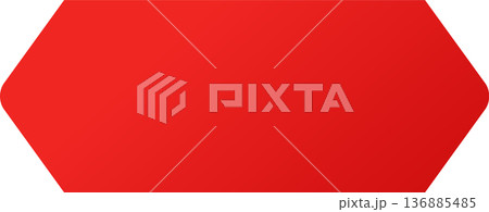 Set of red Price tags, sale, promotion, discount, shopping 136885485