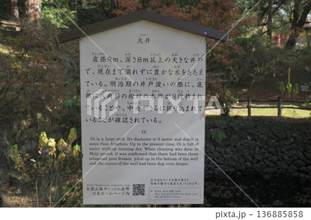 栃木県　「唐沢山城」の曲輪と遺構 136885858