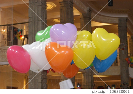 Multicolor Air Balloons Multicolor Air Balloons 136888061