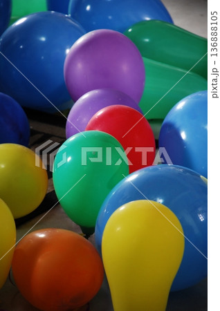 Multicolor Air Balloons 136888105