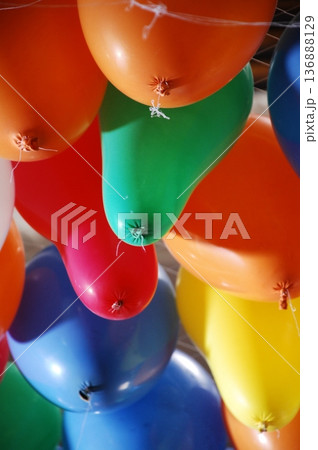 Multicolor Air Balloons Multicolor Air Balloons 136888129