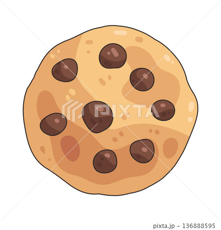 Illustration of cookie 136888595
