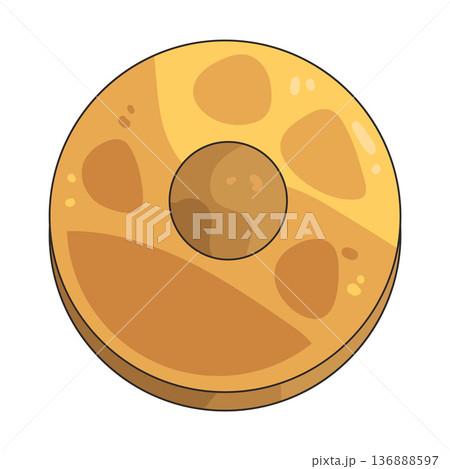 Illustration of gong Illustration of gong 136888597