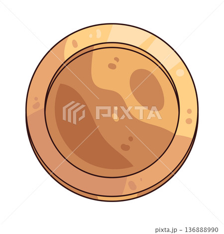 Illustration of coin  136888990
