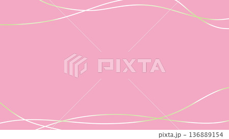 落ち着いた雰囲気の流線の桜カラー背景 落ち着いた雰囲気の流線の桜カラー背景 136889154