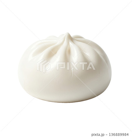 背景透過風肉まん 136889984