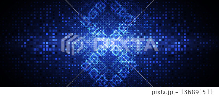 Ukrainian moderm technology background for science and business theme 136891511