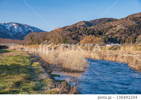 知内川　滋賀県高島市マキノ町 136892204