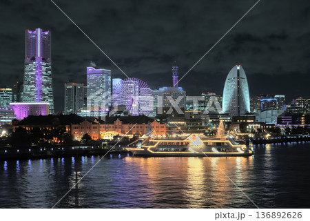 横浜みなとみらい 夜景 横浜みなとみらい 夜景 136892626