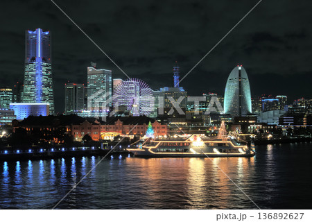 横浜みなとみらい 夜景 横浜みなとみらい 夜景 136892627