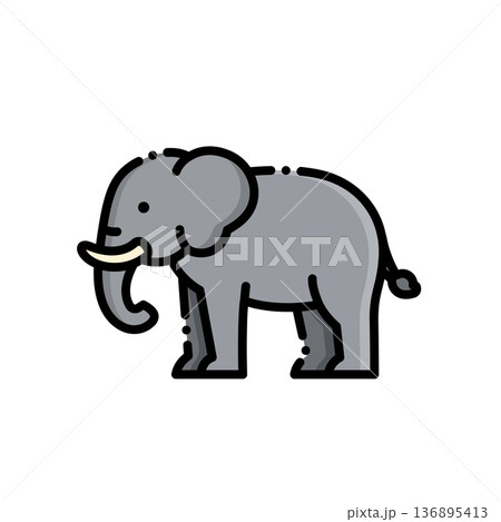 象 ゾウ ぞう 136895413