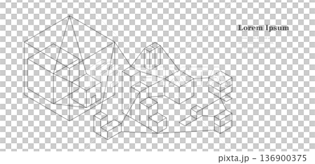 幾何抽象建築技術網路背景 幾何抽象建築技術網路背景 136900375