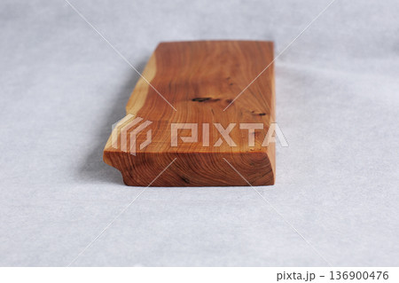 big isolated wood board, unique handmade kitchenware big isolated wood board, unique handmade kitchenware 136900476