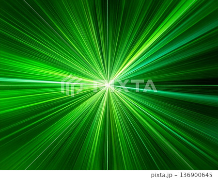 キラキラ　集中線 136900645