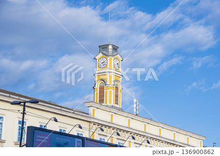 スロベニアの街並み スロベニアの街並み 136900862