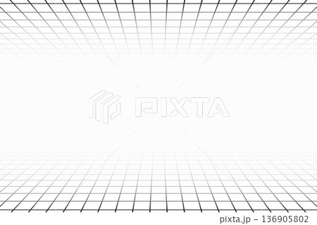 Top and bottom perspective grids vanishing into infinity. Tile floor and ceiling textures. Checkered plane patterns. Squared surfaces. Geometric design. Mesh background. Vector graphic ilustration Top and bottom perspective grids vanishing into infinity. Tile floor and ceiling textures. Checkered plane patterns. Squared surfaces. Geometric design. Mesh background. Vector graphic ilustration 136905802