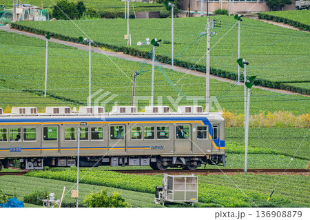 島田市の大井川鐡道の抜里駅周辺の風景(静岡県) 島田市の大井川鐡道の抜里駅周辺の風景(静岡県) 136908879