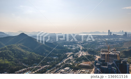 Scenic Ki Lun Shan ridge overlooking northern Hong Kong landscapes Feb 18 2026 Scenic Ki Lun Shan ridge overlooking northern Hong Kong landscapes Feb 18 2026 136911516
