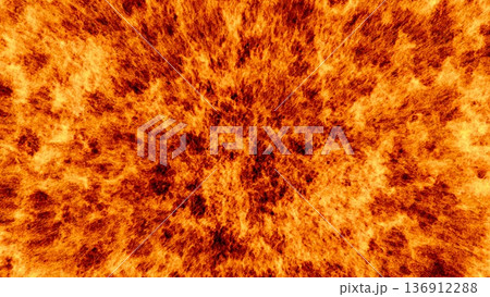 激しく燃え上がる炎の背景【バリエーション5】 136912288