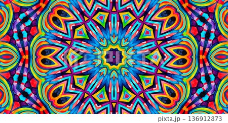 Bright background with colorful abstract pattern Bright background with colorful abstract pattern 136912873