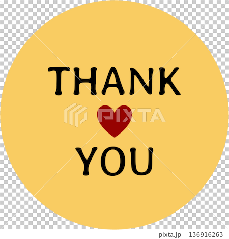 Thanks sticker Thanks sticker 136916263